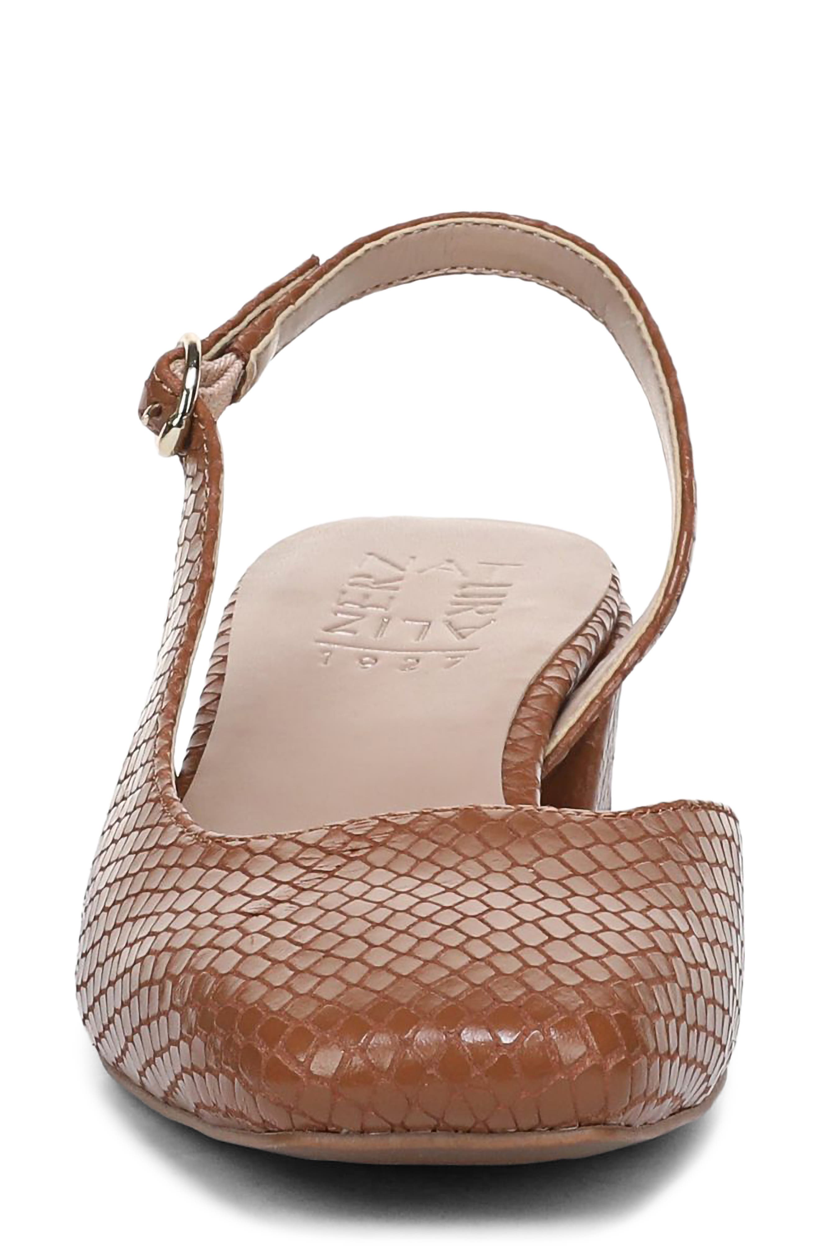 Naturalizer Jayla Slingback Pump, Alternate, color, English Tea Brown