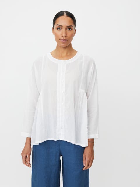 MaIanelle Round Neck Blouse