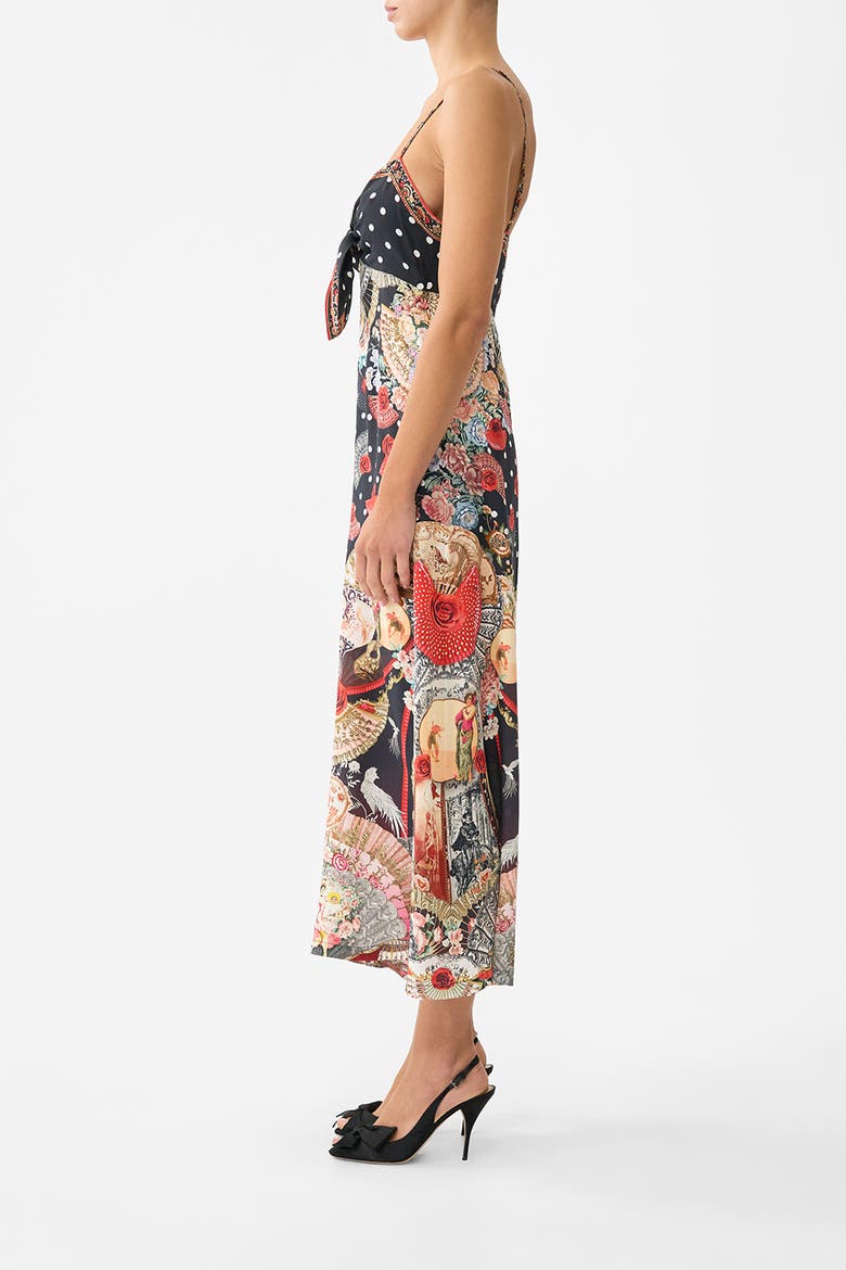 Tie Front Jumpsuit, Alternate, color, Daughters Of Duende