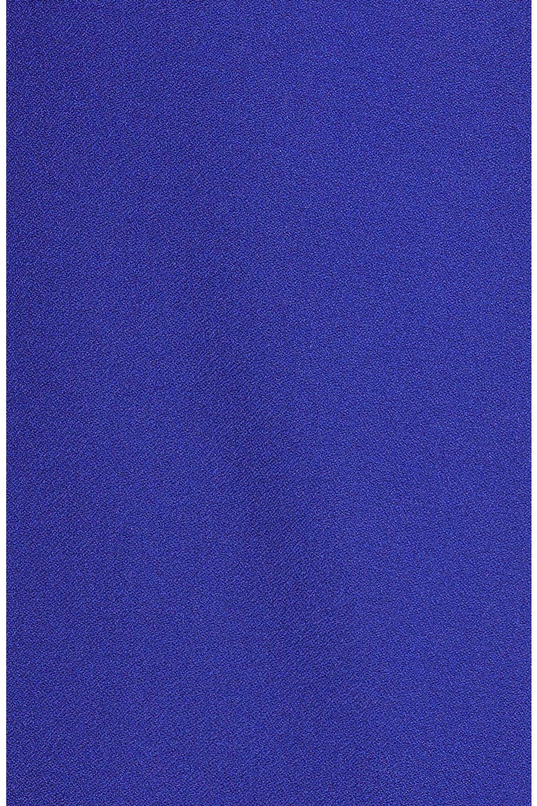 Crepe Back Satin Shirt, Alternate, color, COBALT
