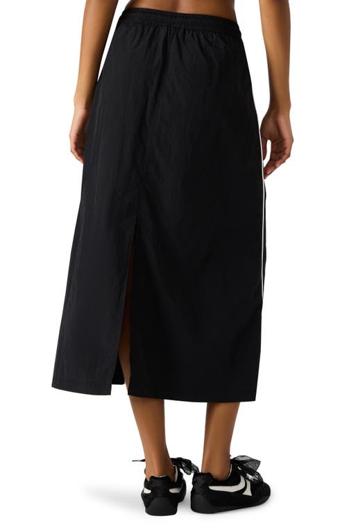 Steve Madden Danielle Piped Drawstring Waist Skirt