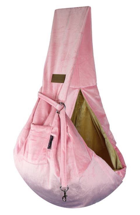 Velour Sling Pet Carrier