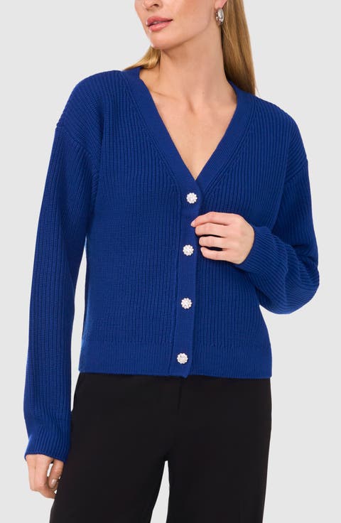 Embellished Button Cardigan