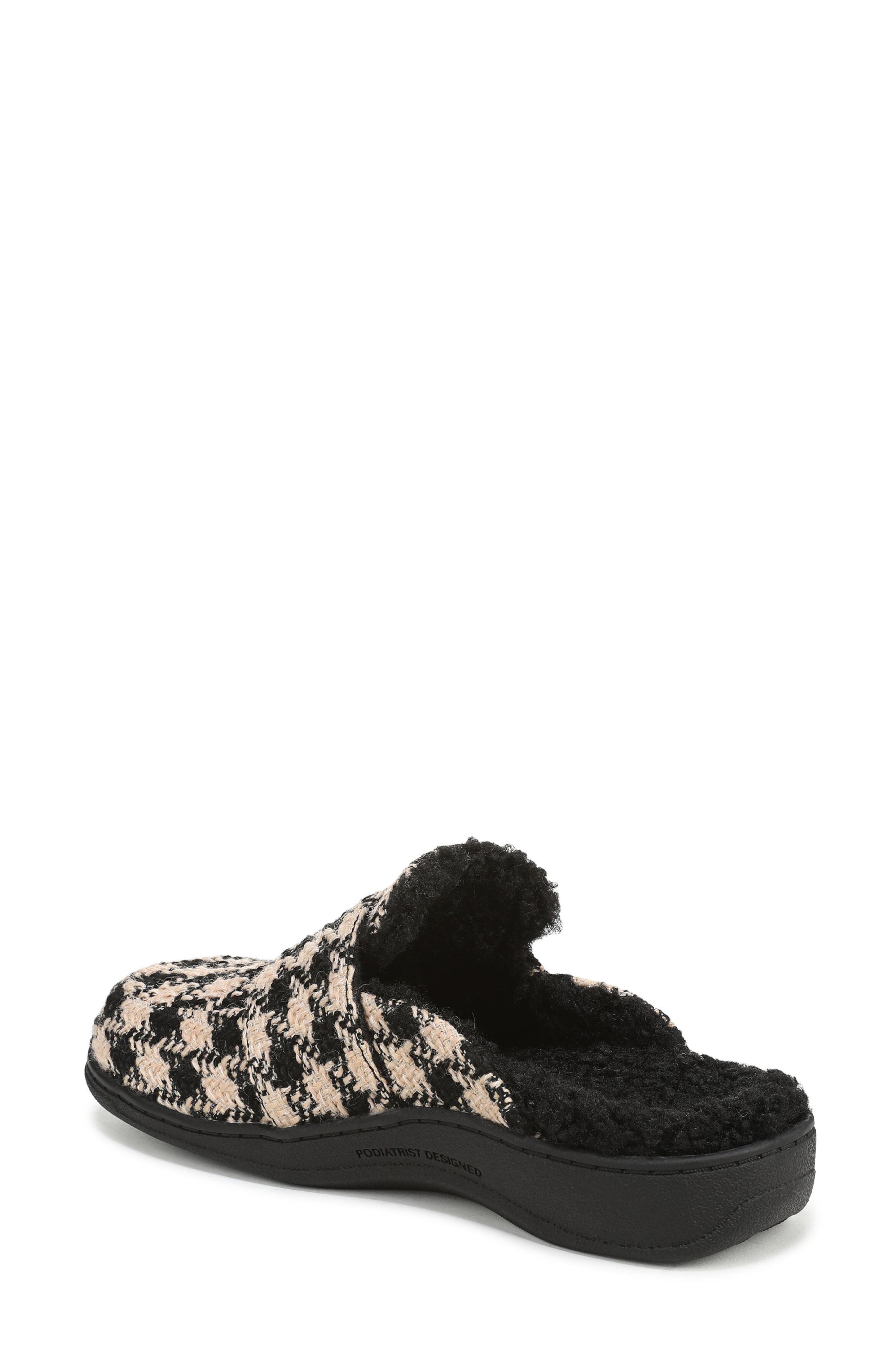 Vionic Gemma II Mule, Alternate, color, Black/ Cream