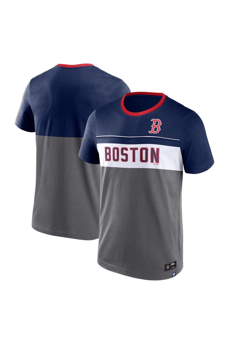 Men's Fanatics Branded Gray Boston Red Sox Claim The Win T-Shirt, Main, color, Gray