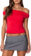 EDIKTED Lisa Cold Shoulder Top