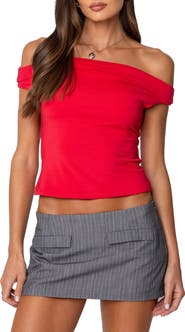 EDIKTED Lisa Cold Shoulder Top