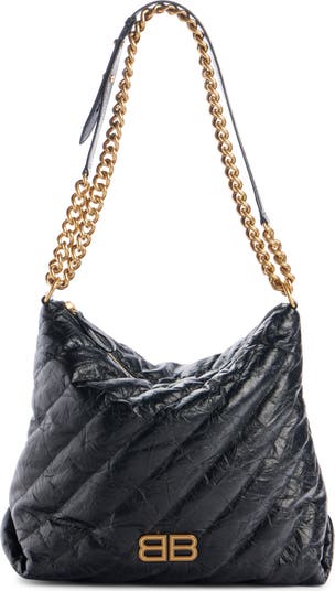 【関税&送料込】Balenciaga Crush Medium Quilted Leather Hobo Balenciaga Medium Crush Quilted Leather Hobo Bag | Nordstrom
