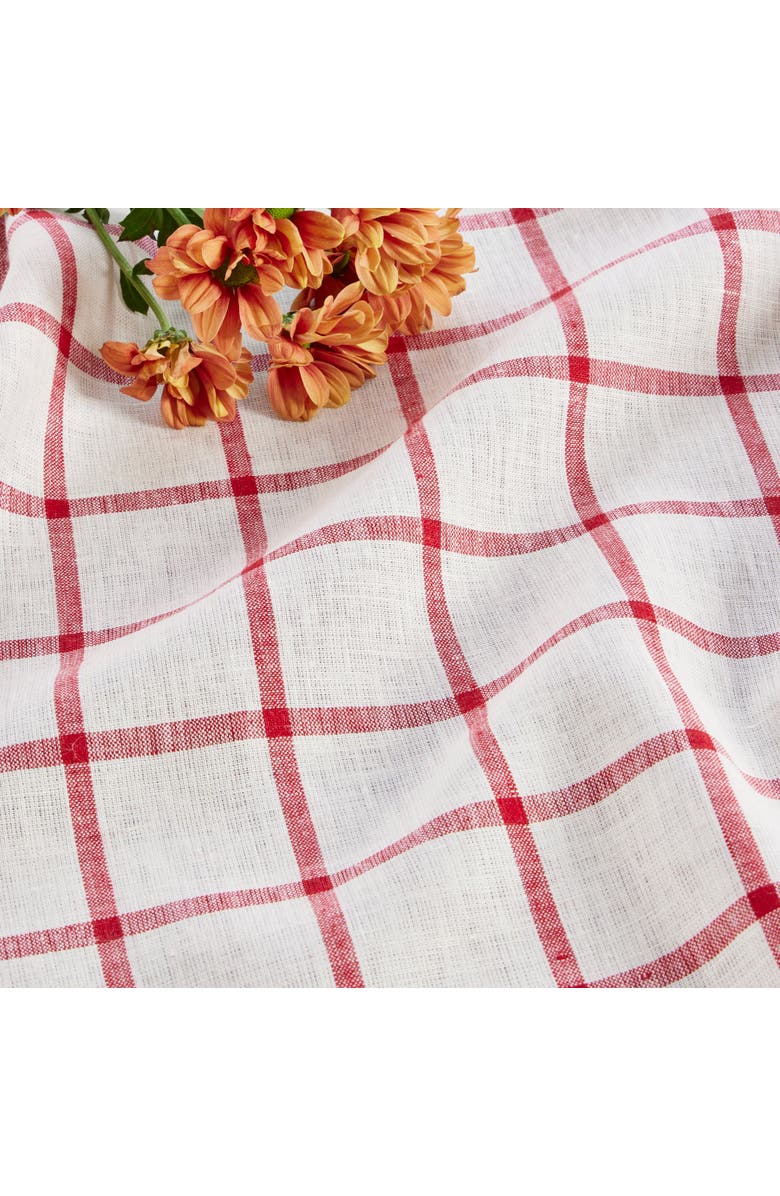 Solino Home Linen Placemats - Windowpane, 14" x 19", Alternate, color, 