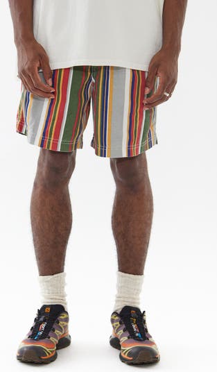 Stripe Twill Shorts