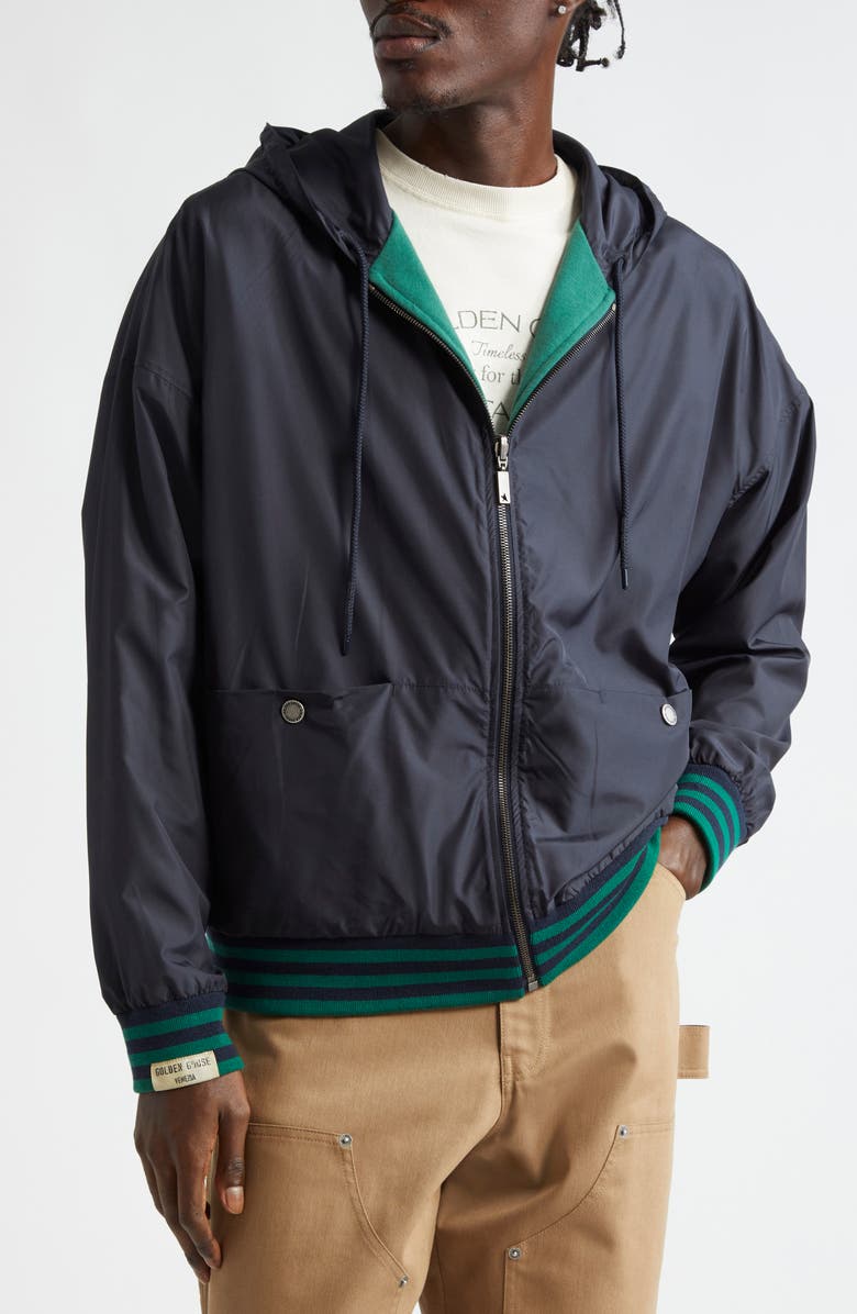 Golden Goose Gender Inclusive Reversible Full Zip Hoodie, Alternate, color, 