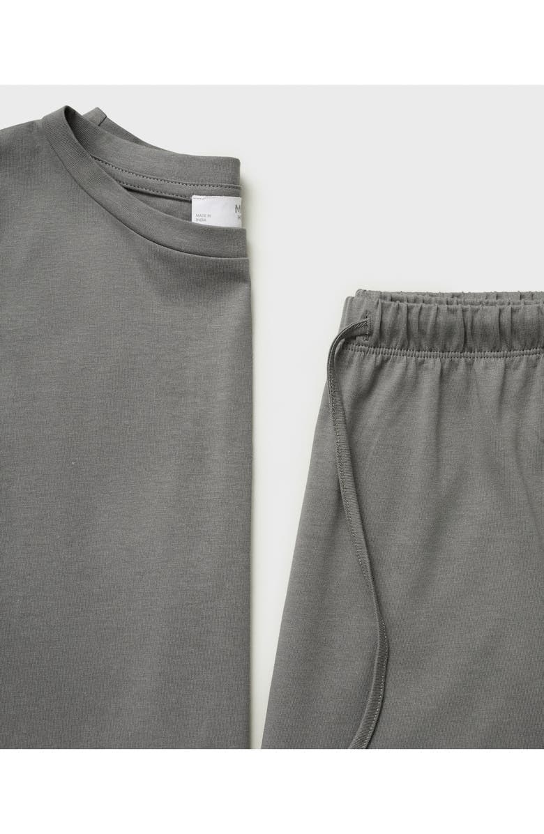 MANGO Cotton Pajamas, Alternate, color, 