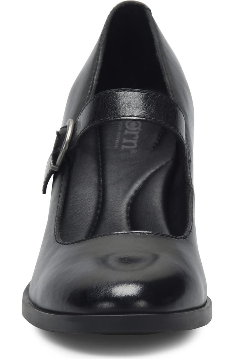 Børn Block Heel Mary Jane Pump, Alternate, color, Black