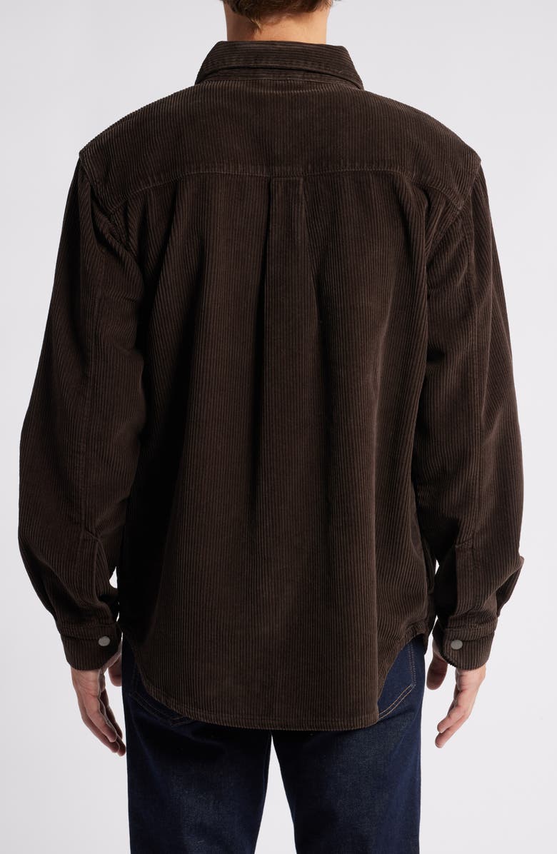 DL1961 Hudson Perry Corduroy Snap-Up Overshirt, Alternate, color, 