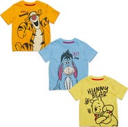 Disney Winnie the Pooh 3-Pack Short Sleeve T-Shirts