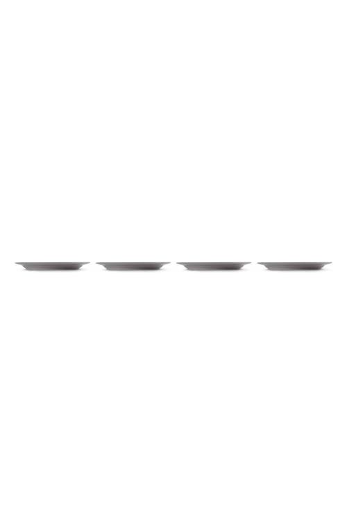 Le Creuset Vancouver Set Of 4 Dinner Plates In Oyster