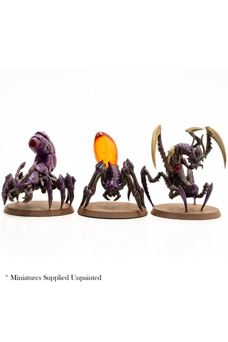Heroscape - 6 Unpainted Assembled Hero Miniatures, Alternate, color, Multicolored