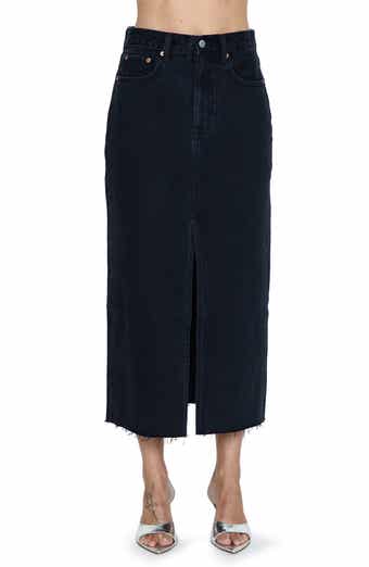 Pistola Alice Denim Midi Skirt