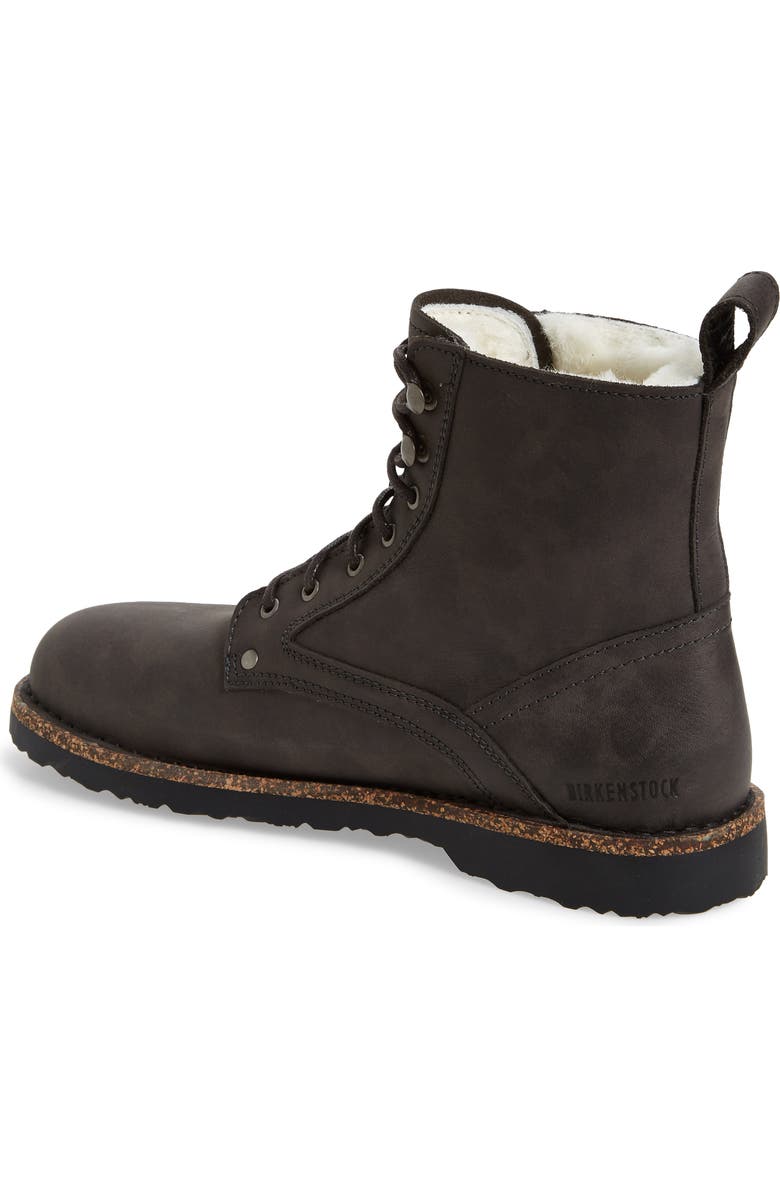 Birkenstock Bryson Genuine Shearling Lined Boot, Alternate, color,