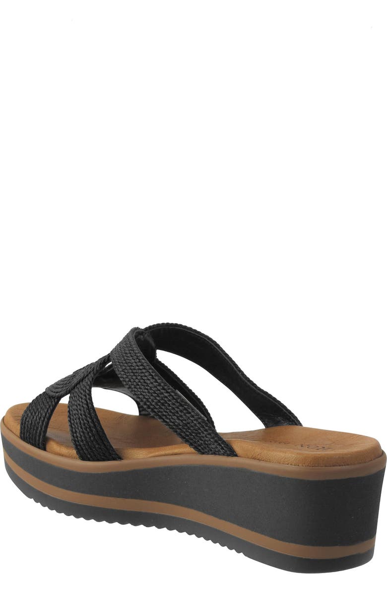 Ron White Penny Water Resistant Wedge Sandal, Alternate, color,