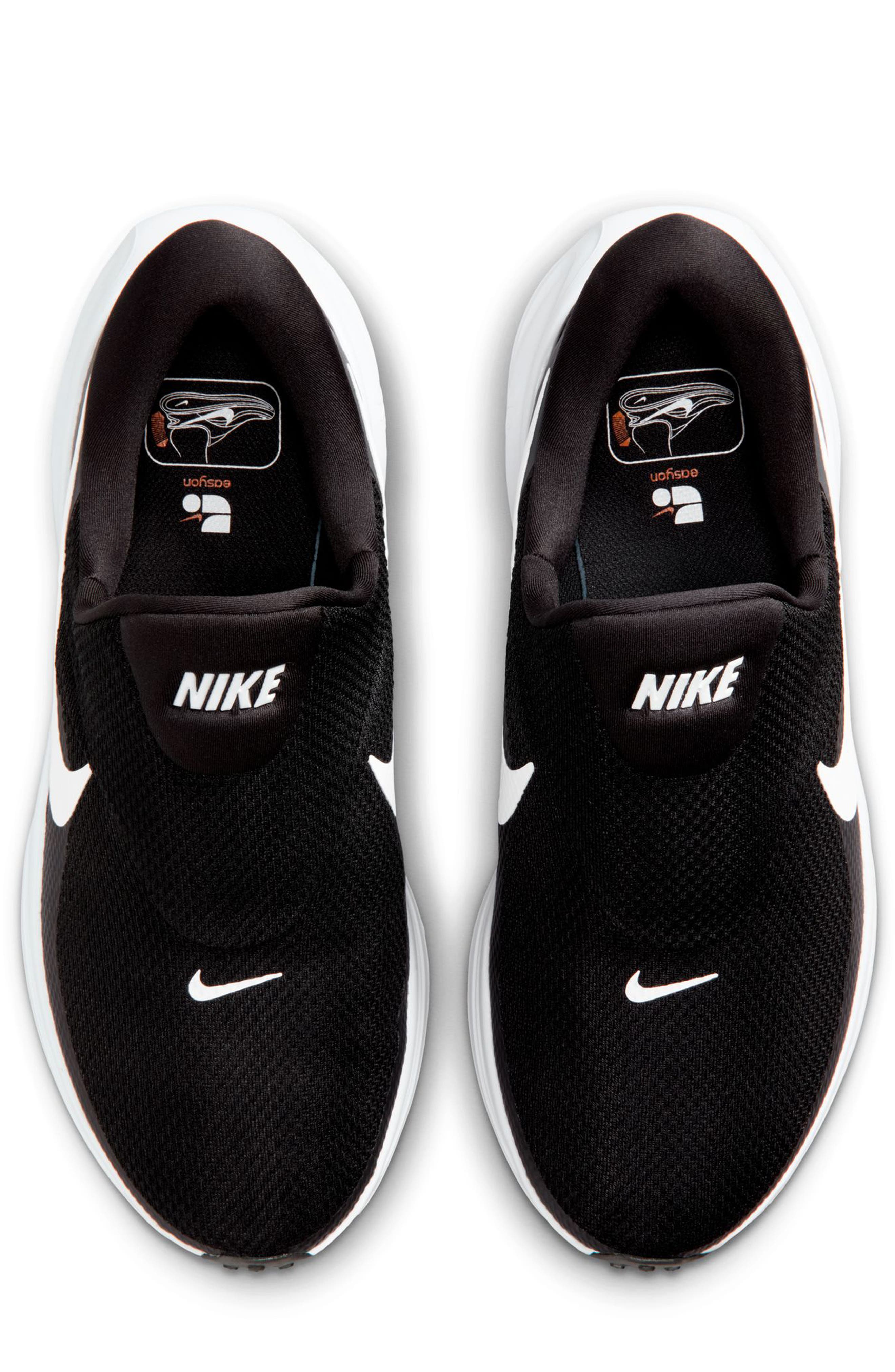 Nike Revolution 8 EasyOn/Off Road Running Shoe, Alternate, color, Black/ Anthracite