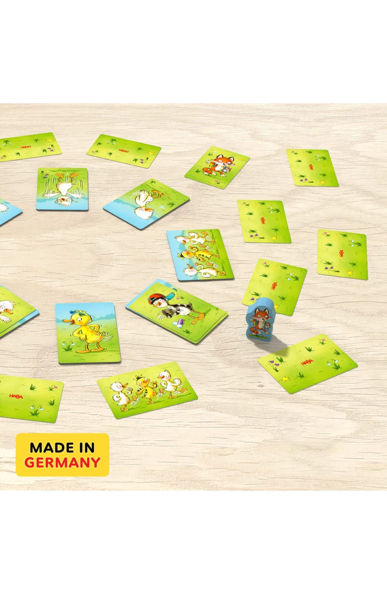 HABA Wiggle Waggle Geese Cooperative Movement Game for Ages 3+, Alternate, color, Yellow Multi