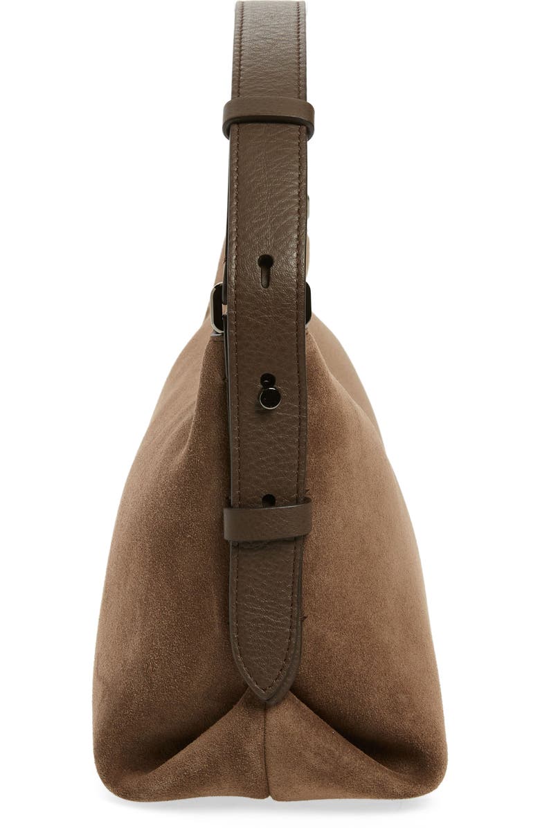 Brunello Cucinelli Suede Shoulder Bag, Alternate, color,