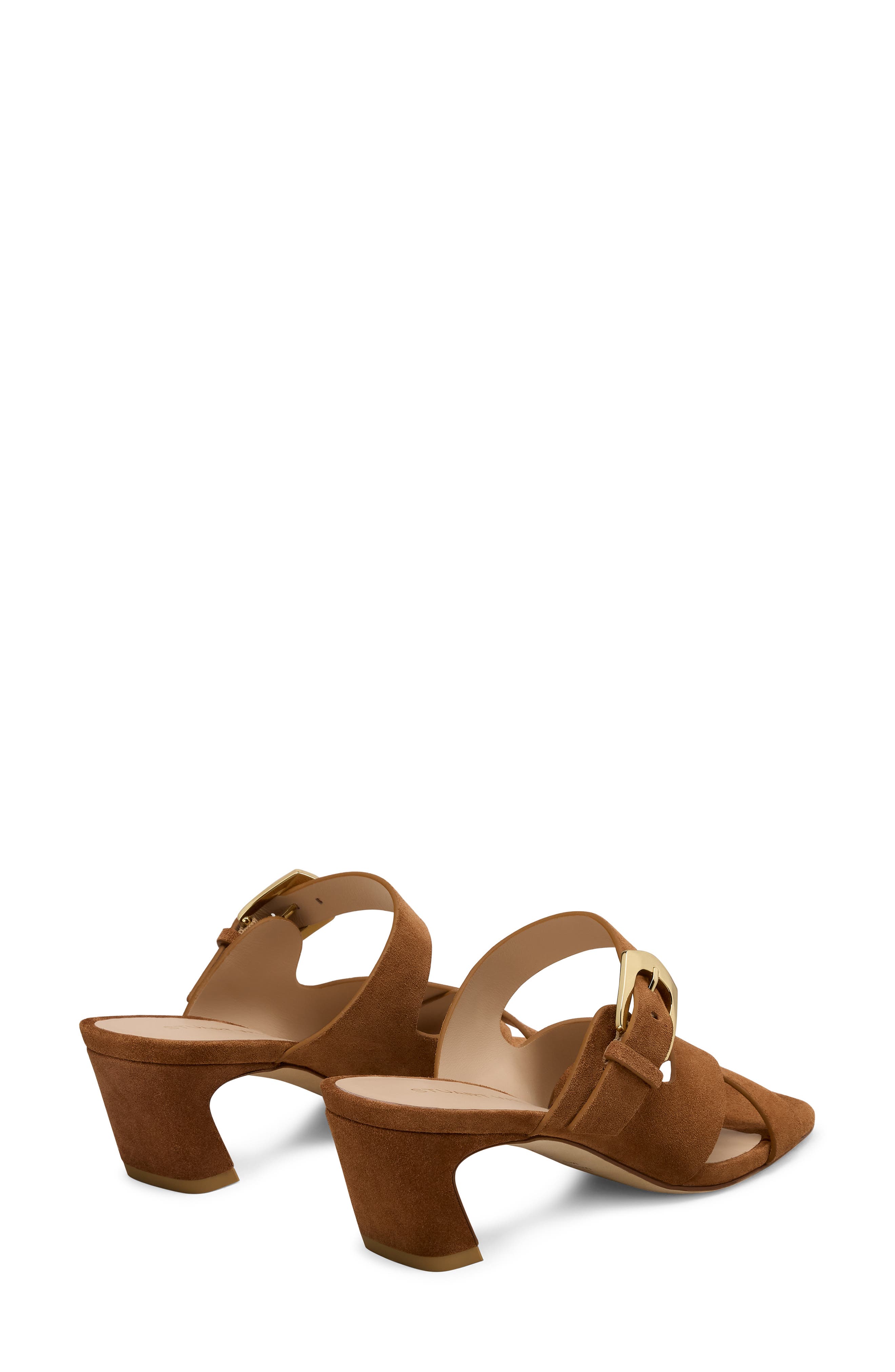 Stuart Weitzman Sai Slide 50, Alternate, color, New Camel