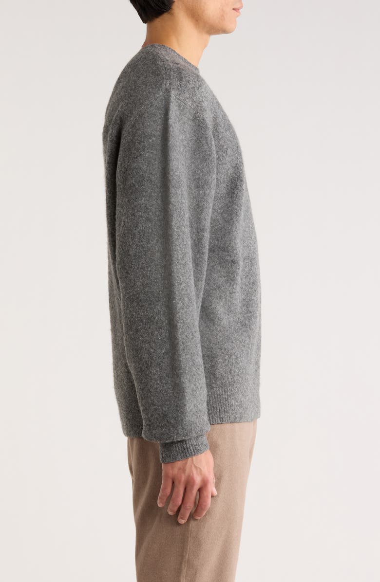 Carhartt Work In Progress Curtis Heathered Crewneck Sweater, Alternate, color, Tangled Graphite