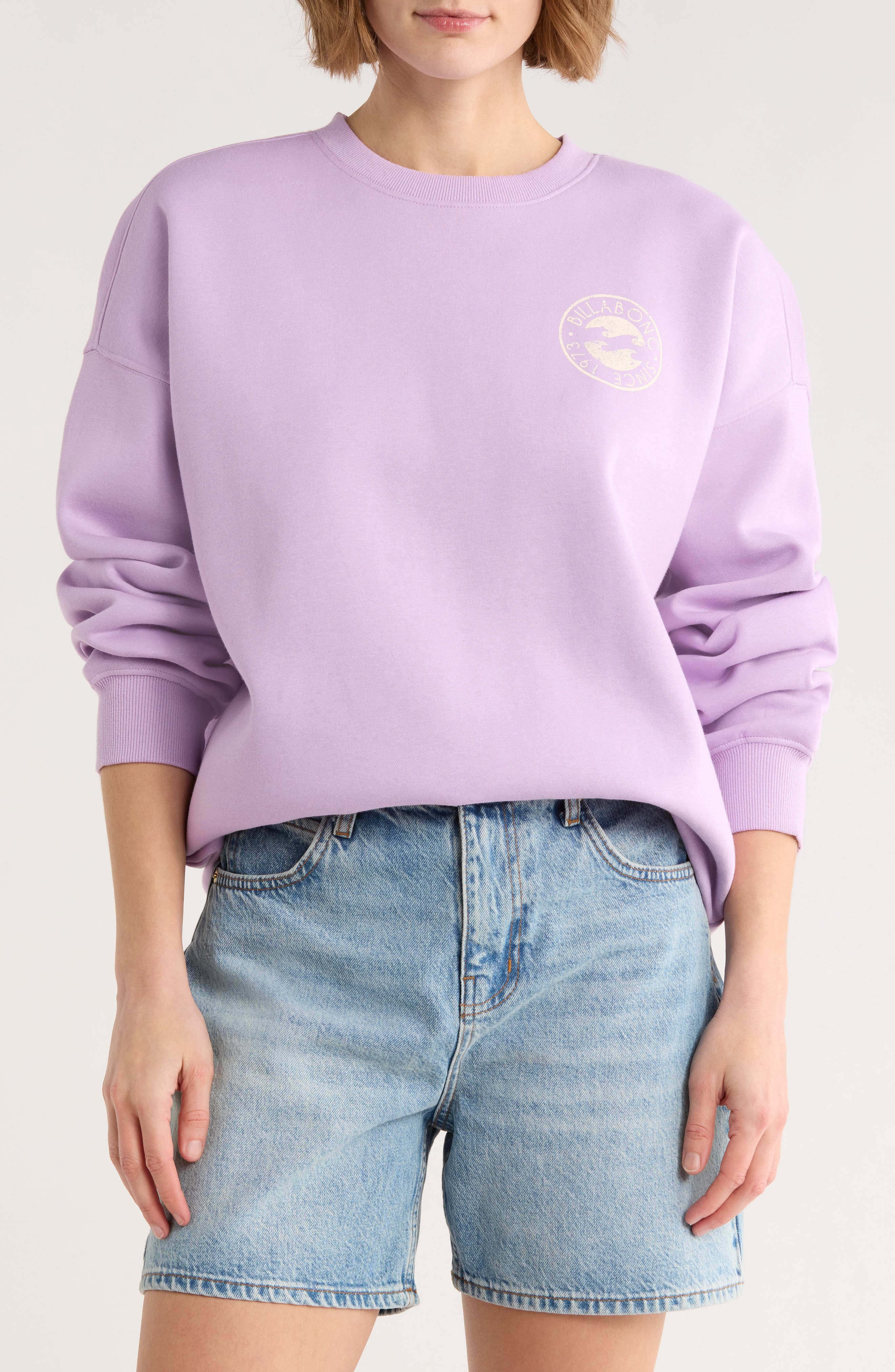 Billabong Boyfriend Crewneck Sweatshirt