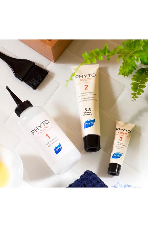 Phyto Color Permanent Hair Color In 5.3 Light Golden Brown