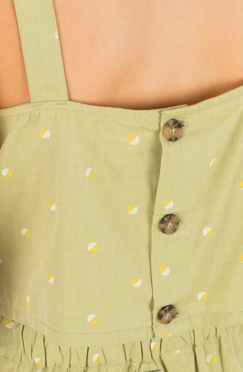 Hurley Wavy Dot Crop Tank, Alternate, color, 