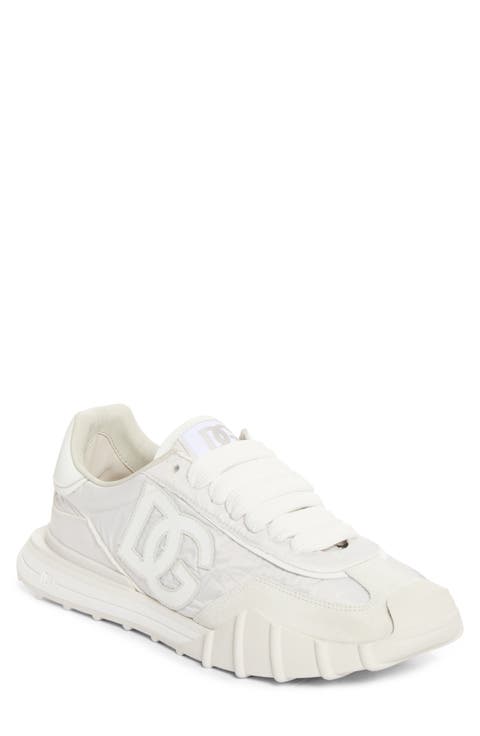 Leather & Textile Athletic Sneaker