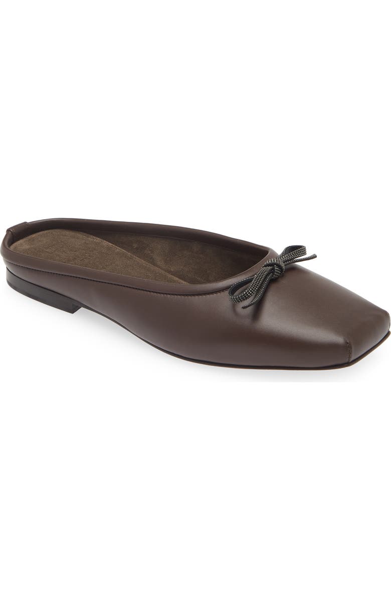 Brunello Cucinelli Ballet Bow Mule, Main, color,