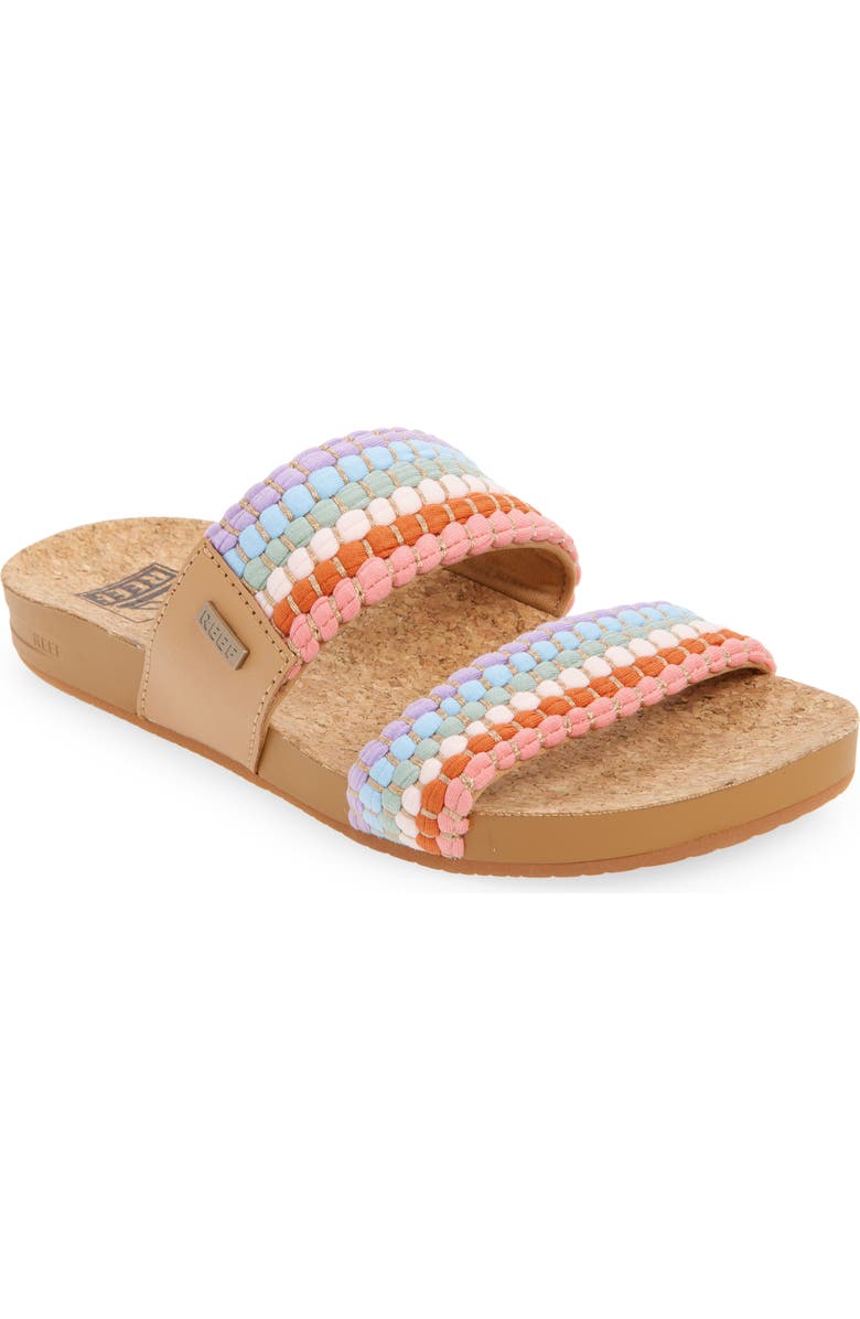 Reef Vista Two-Strap Sandal, Main, color, Multi Textile