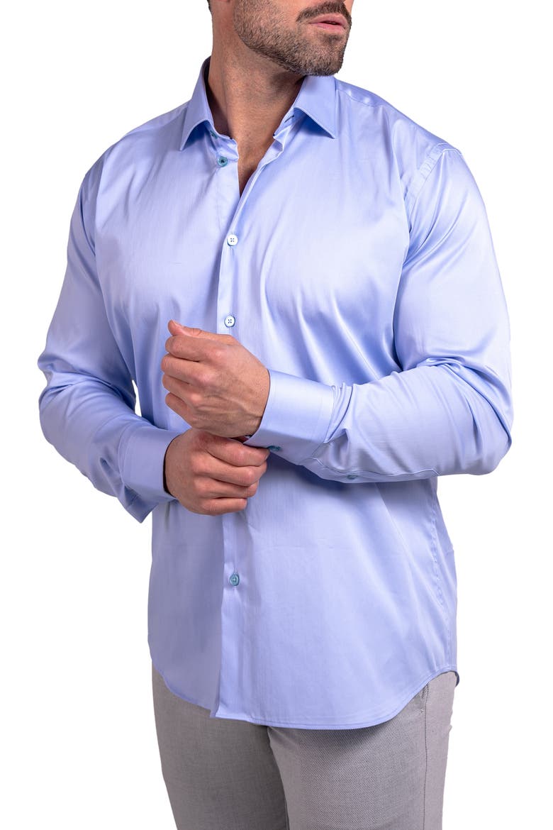 Blacklabel Softstretch Ascension Button-Up Shirt, Alternate, color, BLUE