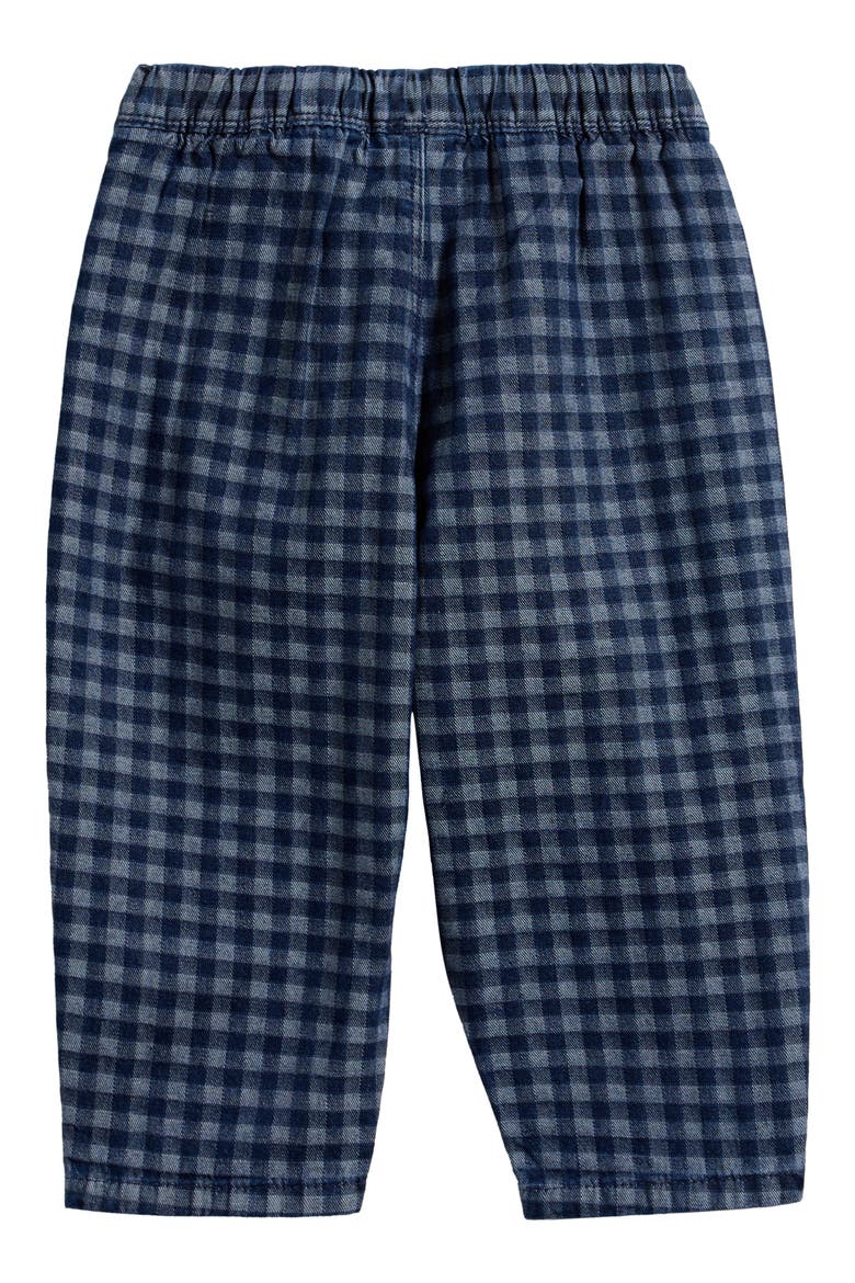 Kids' Checkerboard Print Pants, Alternate, color, BLUE