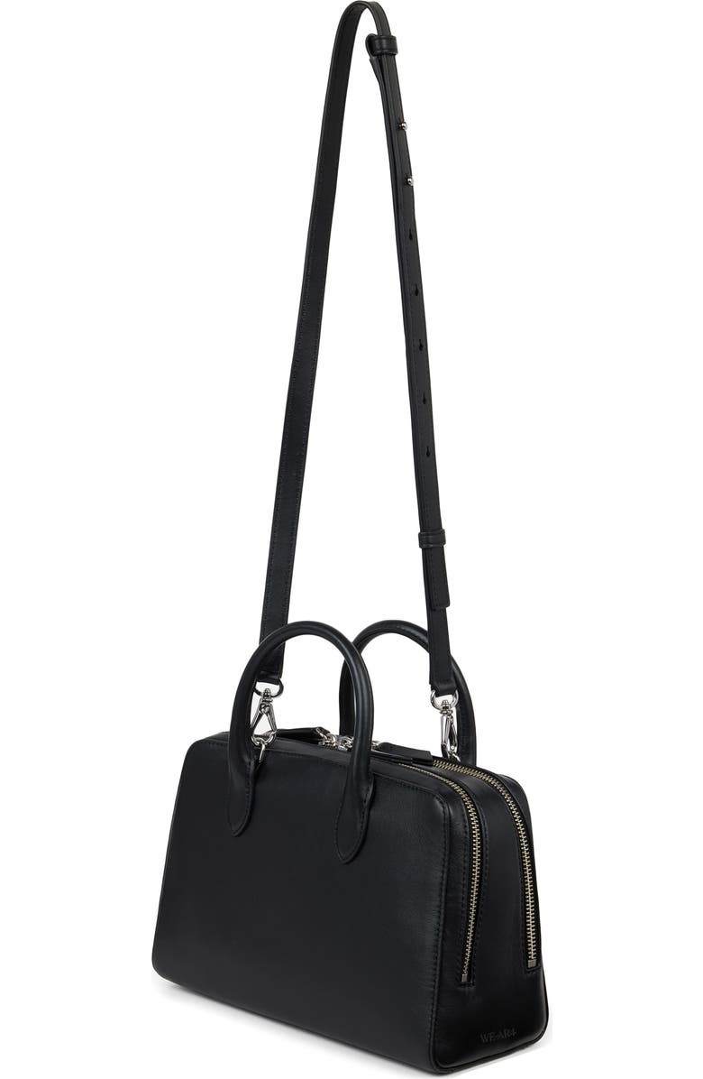 WE-AR4 The Ivy 26 Leather Satchel, Alternate, color, Black