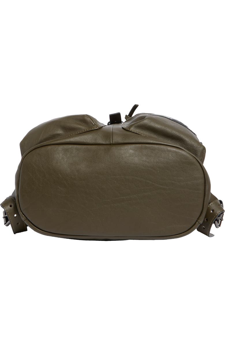 Longchamp Signature 3D Leather Backpack, Alternate, color, Terra