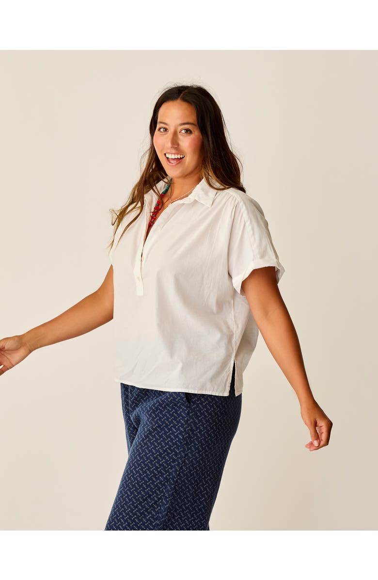 Carve Designs Elliott Voile Top, Alternate, color, Cloud