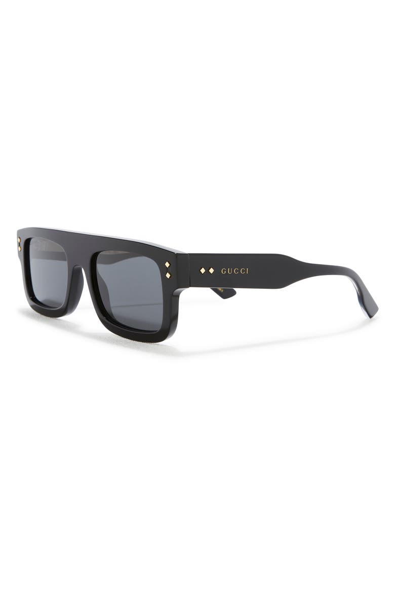 Gucci 53mm Square Sunglasses, Alternate, color,