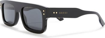 53mm Square Sunglasses