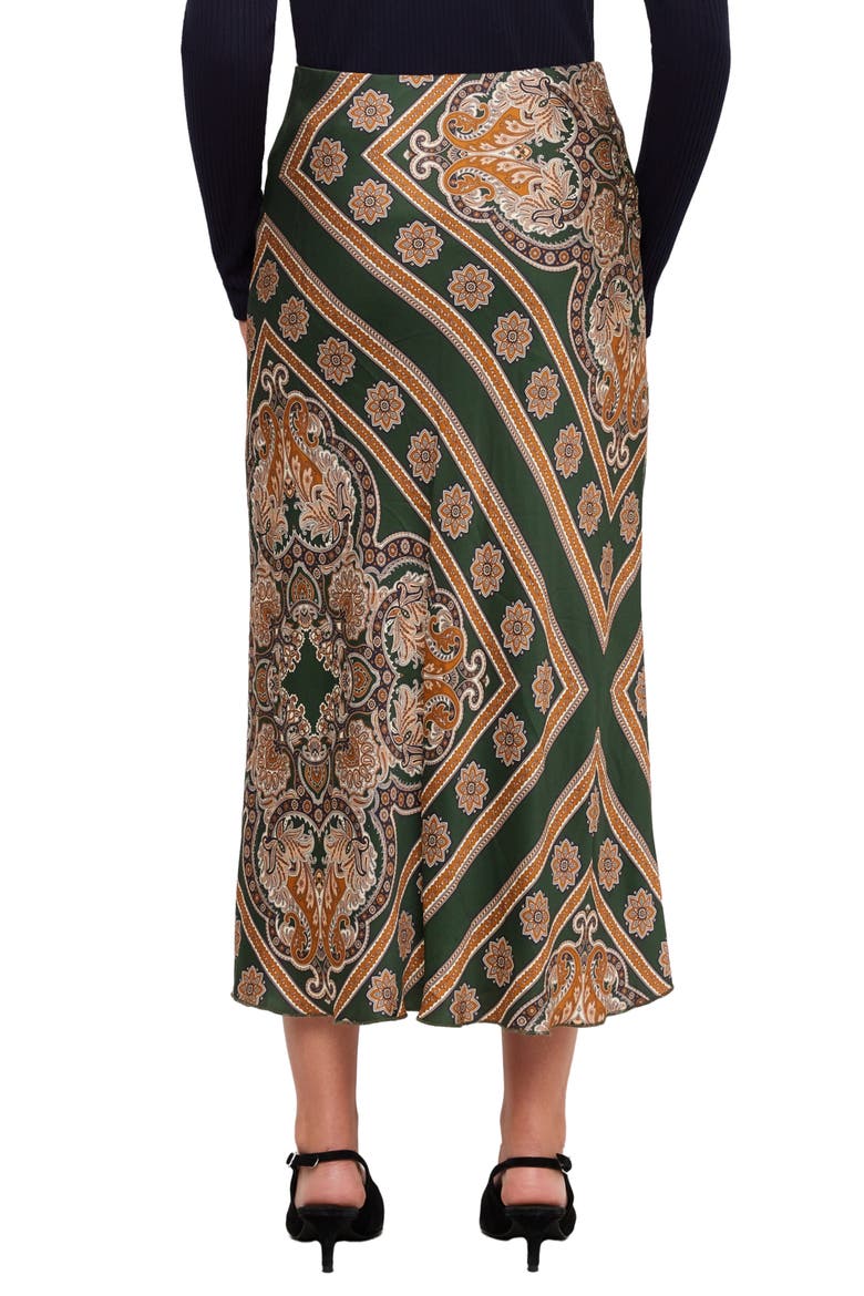 Bias Cut Midi Skirt, Alternate, color, PRINT