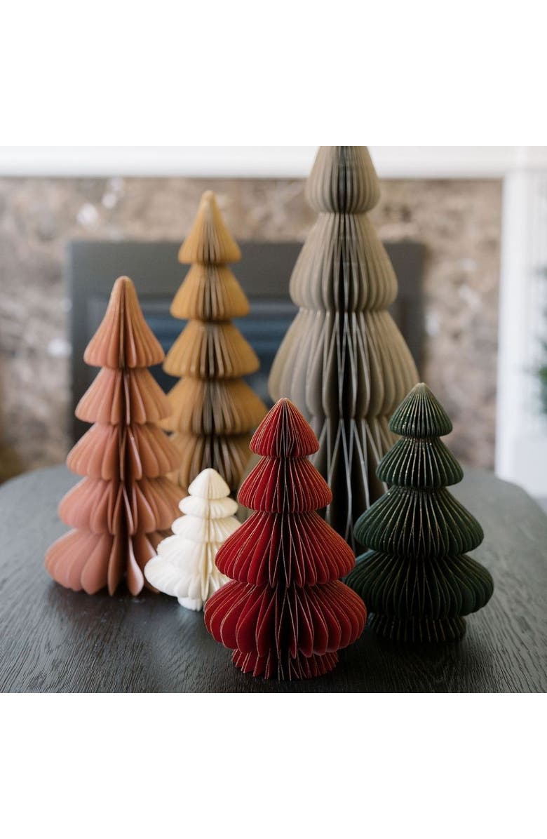 CG Hunter Assorted Paper Trees, Alternate, color, Holiday Colors