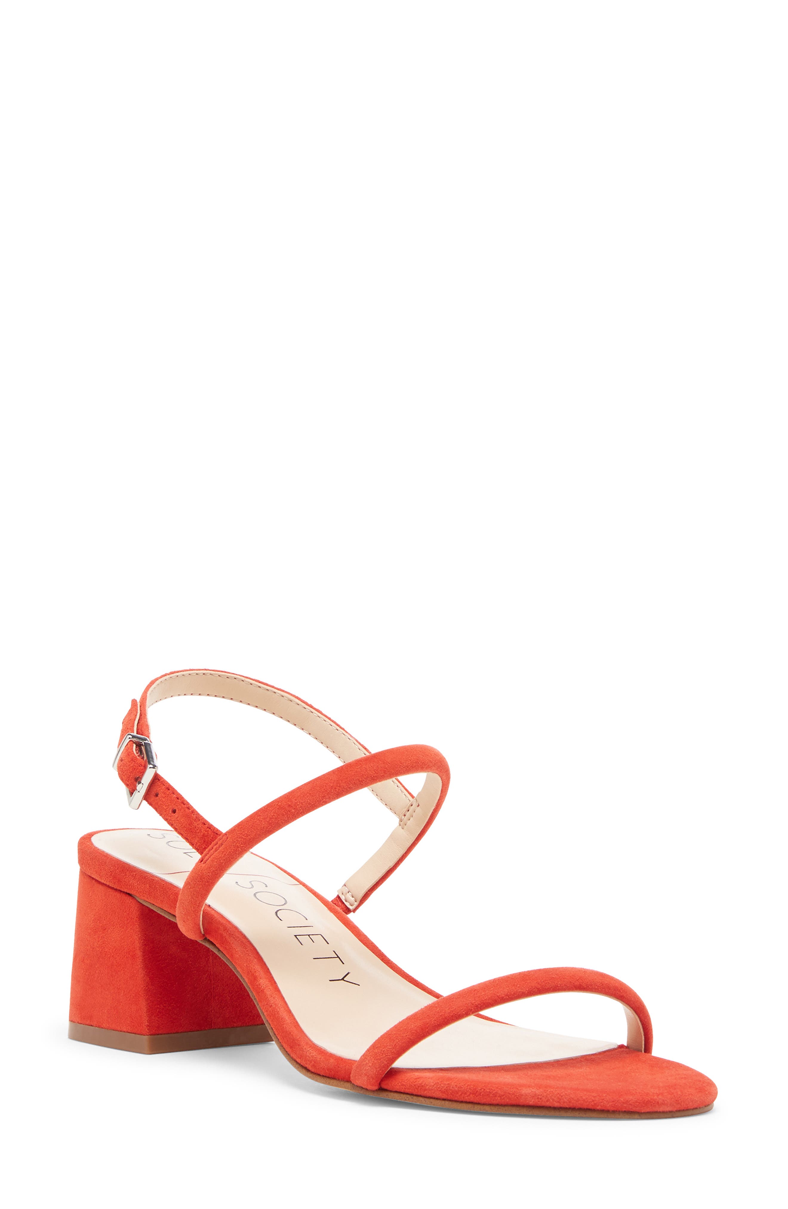 Sole Society Saunye Strappy Sandal, Main, color, 