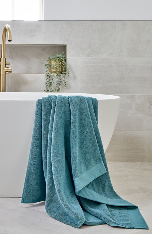 Shop Christy Luxe Heavyweight 100% Turkish Cotton Bath Sheets In Denim