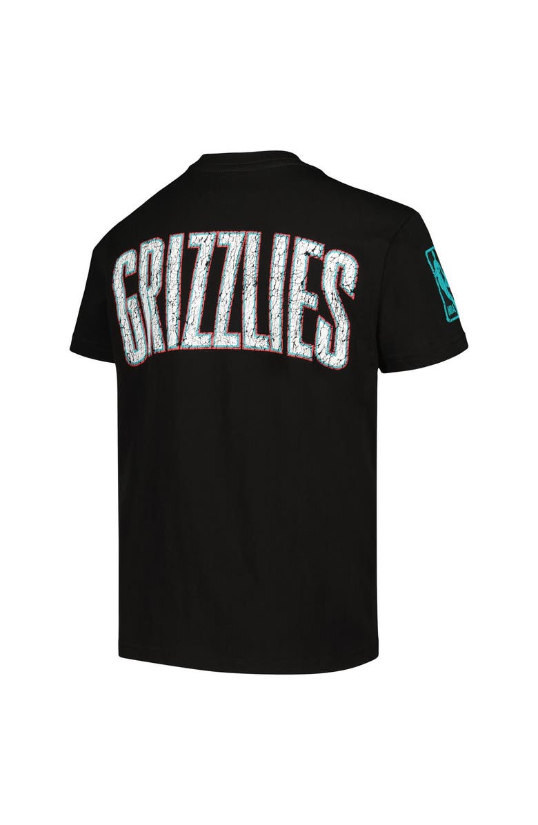 Mitchell & Ness Youth Mitchell & Ness Black Vancouver Grizzlies Hardwood Classics Hometown 2.0 T-Shirt, Alternate, color,