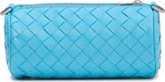 Bottega Veneta Mini Intrecciato Leather Barrel Bag