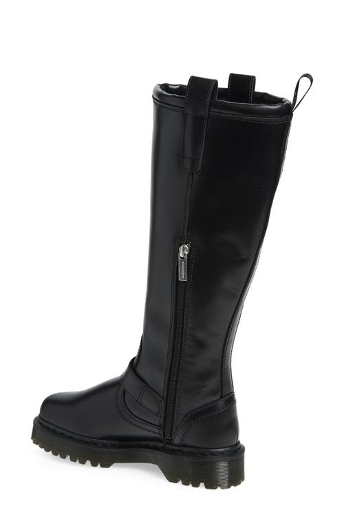 Dr. Martens Anistone Harness Boot In Black