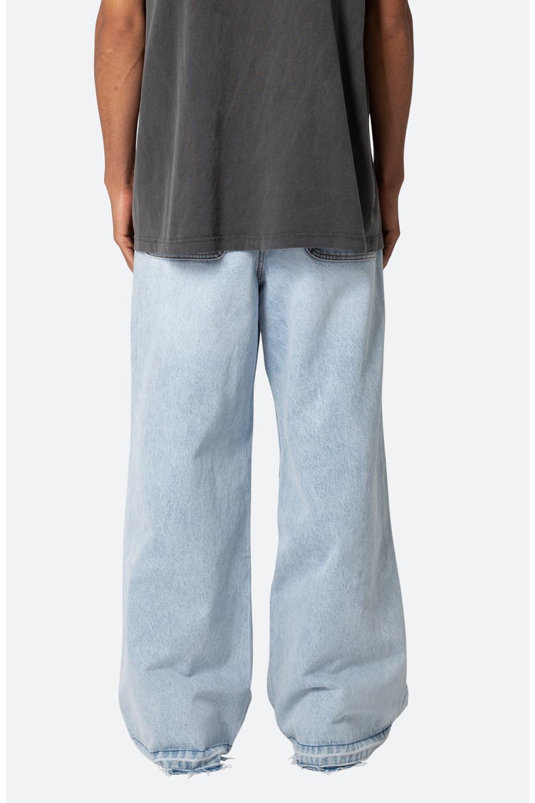 Baggy Rave Ripped Wide Leg Jeans, Alternate, color, LIGHT BLUE
